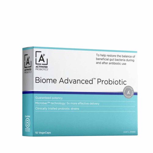 Activated Probiotics Biome Advanced Probiotic cap 10
