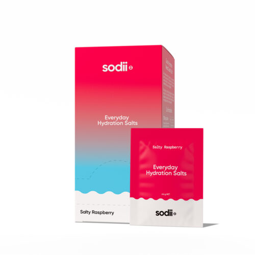 SODII E/D HYD SALTS SALTY RASPBERRY 30PK