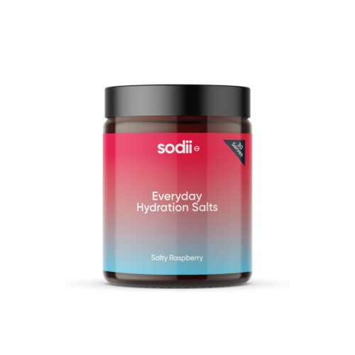SODII E/D HYD SALTS SALTY RASPBERRY 185G