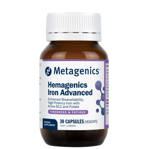 Metagenics Hemagenics Iron Advanced