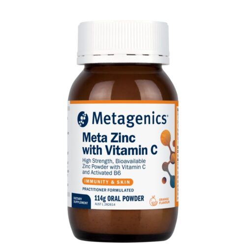 Metagenics Meta Zinc w/ Vitamin C Orange 114g