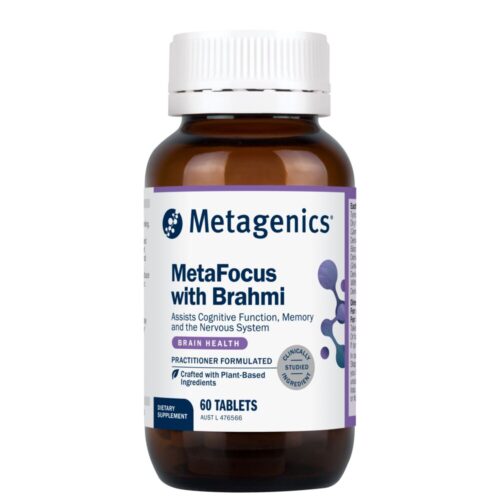 Metagenics MetaFocus with Brahmi tab 60