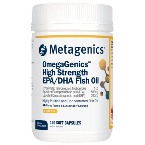 Metagenics OmegaGenics High Strength EPA/ DHA Fish Oil cap 120