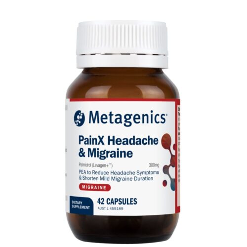Metagenics Pain X Headache and Migraine cap 42