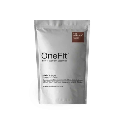 First Or Nothing OneFit Collagen Protein Pouch Chocolate Milkshake 700g