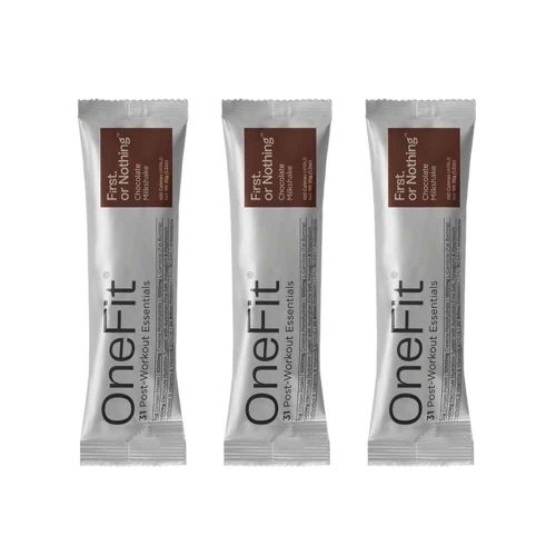 First Or Nothing OneFit Collagen Protein Box Chocolate Milkshake 20 x 35g