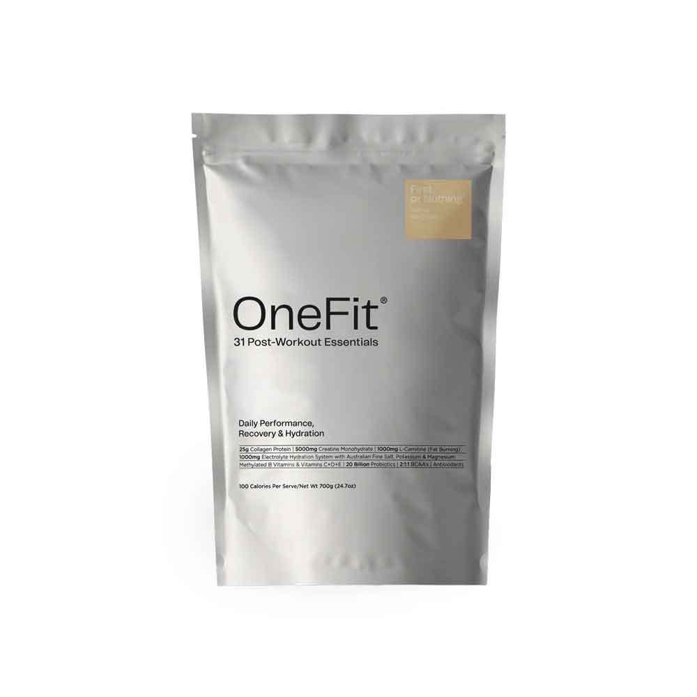 First Or Nothing OneFit Collagen Protein Pouch Vanilla Ice Cream 700g