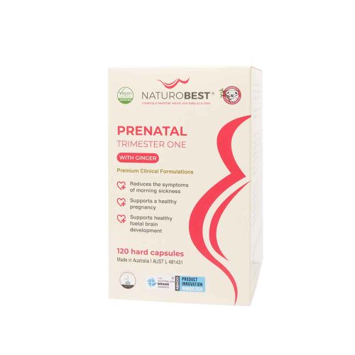 NaturoBest Prenatal Trimester 1 with Ginger 60 cap